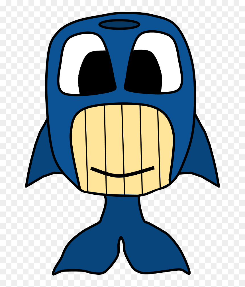 Transparent Cartoon Whale Png, Png Download - cartoon animal png