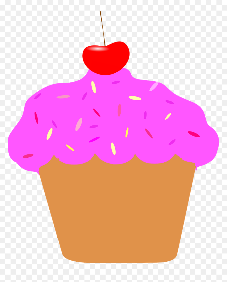Aanimation Cupcake, HD Png Download - cupcake vector png