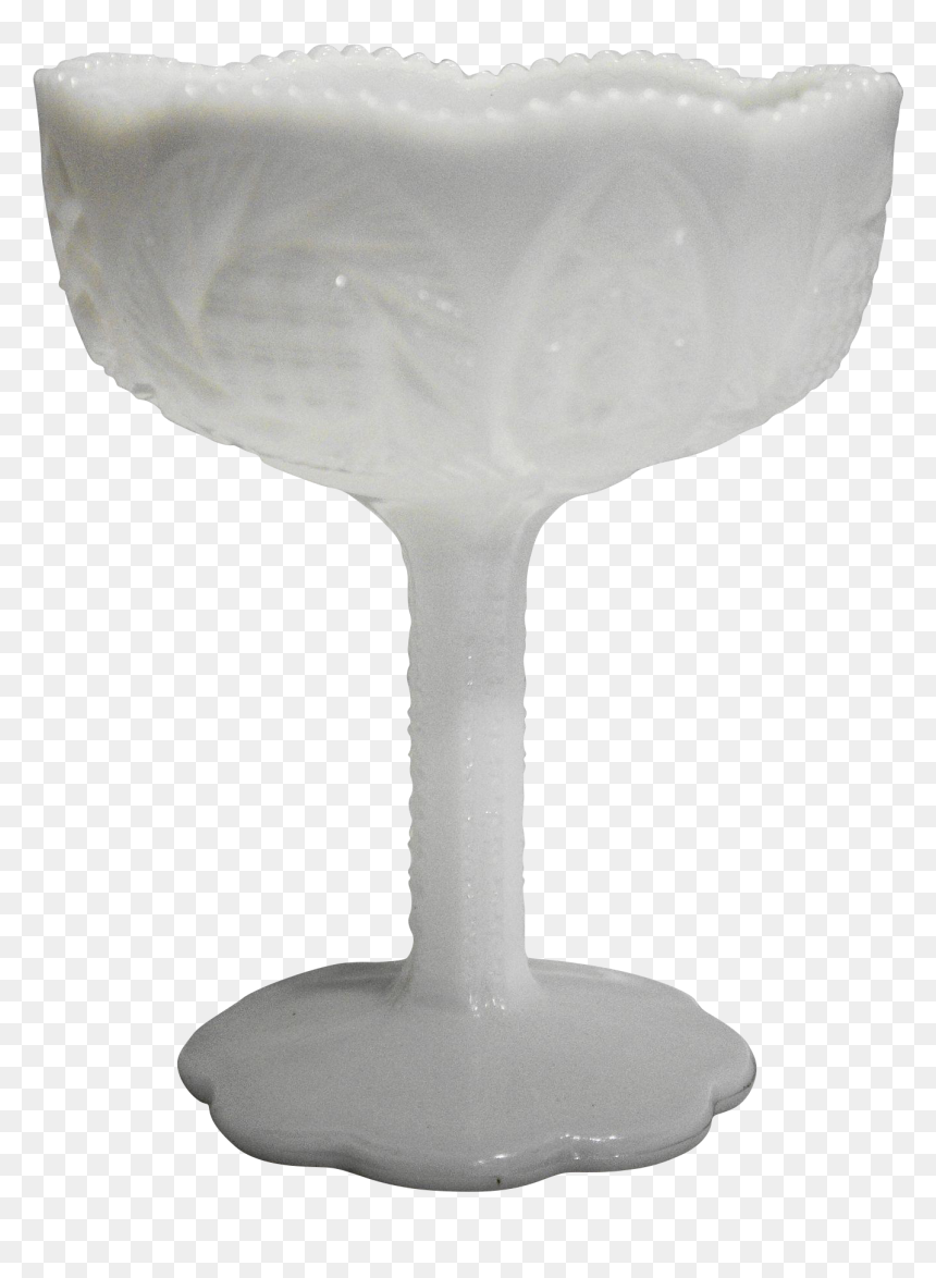 Champagne Stemware, HD Png Download - milk glass png