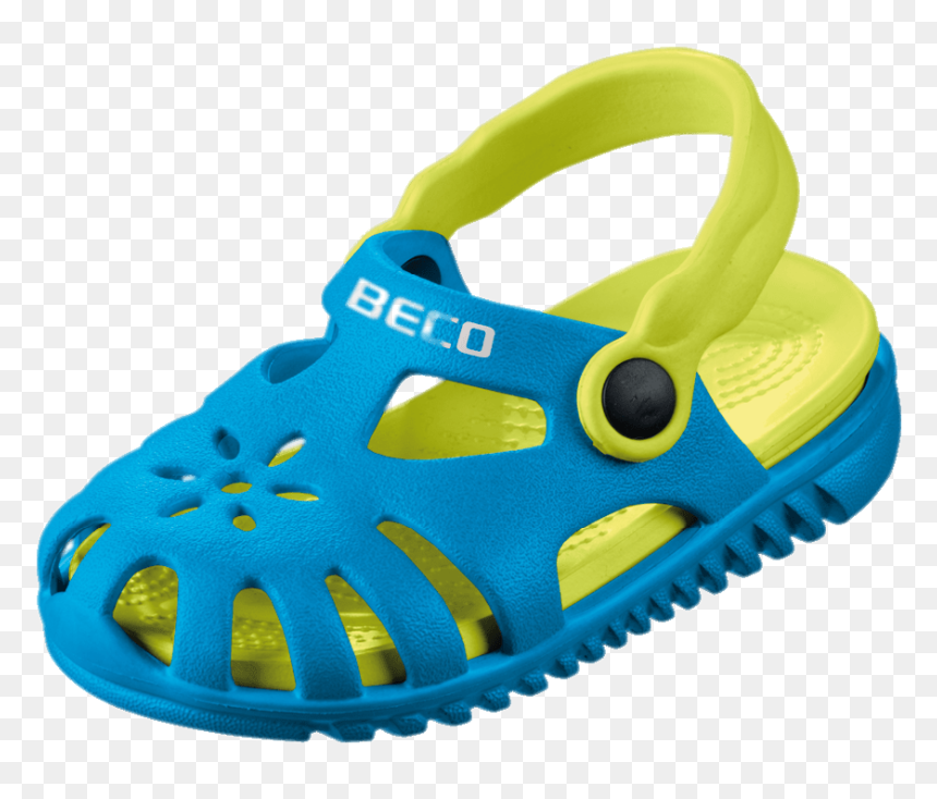 Sandals Beach Baby Beco Clip Arts - Closed Toe Sandals Clipart, HD Png Download - baby shoes png