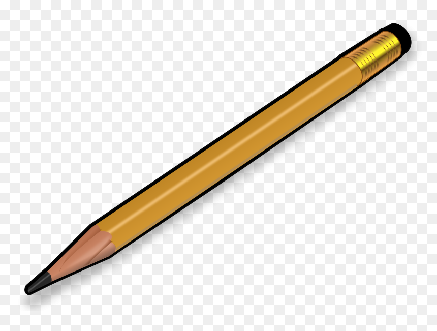 Clipart Pencil Clear Background - Pencil Clip Art, HD Png Download - pencil transparent png