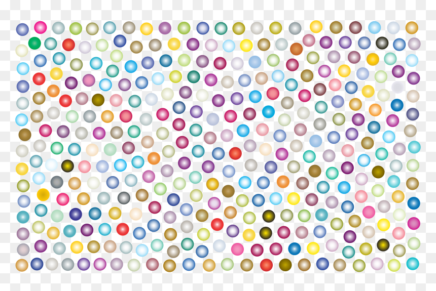 Prismatic Dots Background 3 No Background Clip Arts - Circle, HD Png Download - polka dot background png