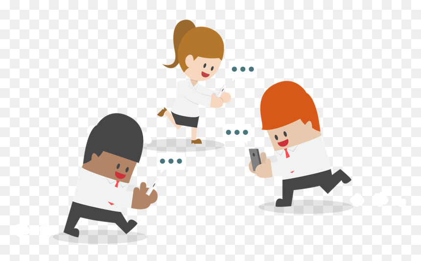 Texting Clipart Msg Box - Social Media Addict Clipart, HD Png Download - texting png