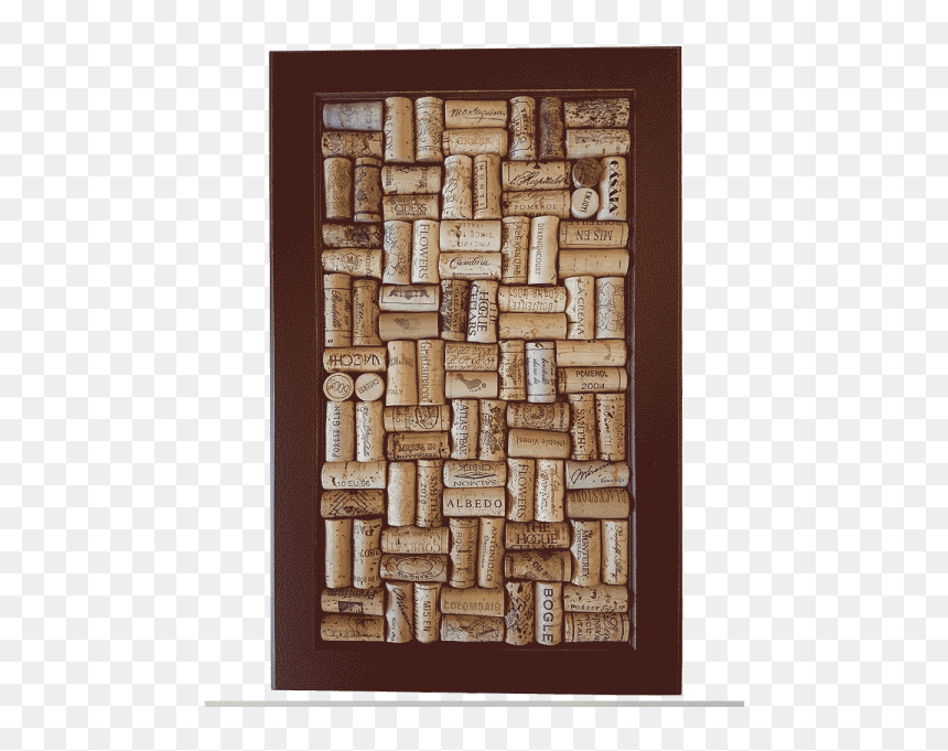 Wine Corkboard - Hardwood, HD Png Download - cork board png