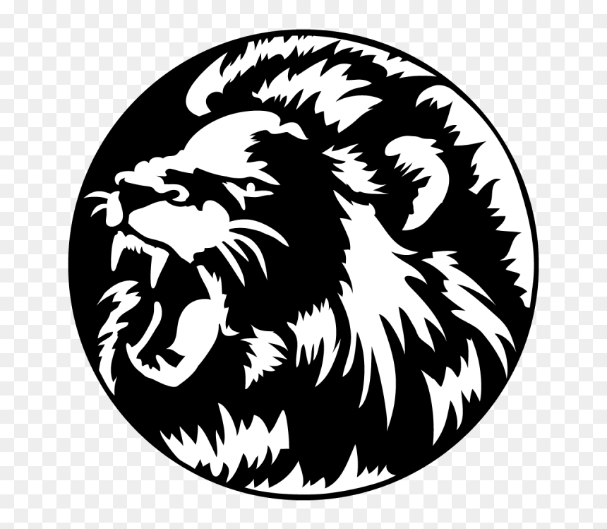 Lion Roaring Vector Png, Transparent Png - lion roaring png