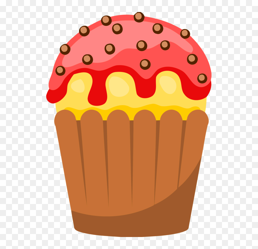 Food,baking Cup,muffin - Baking, HD Png Download - cupcake vector png