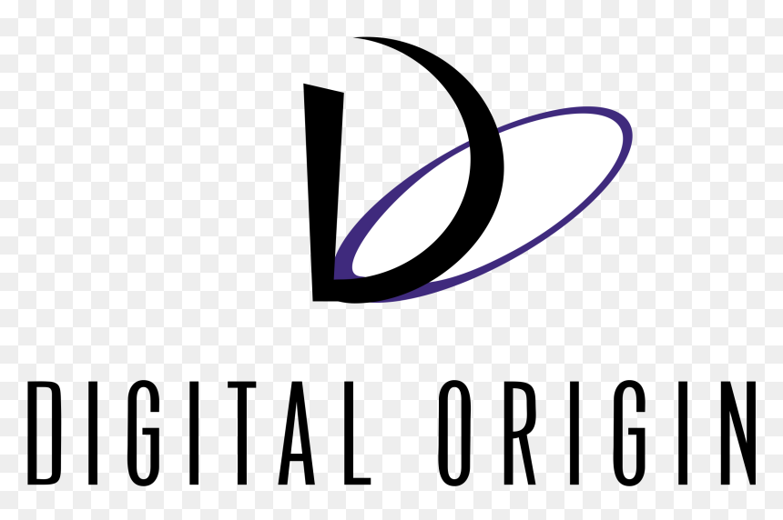 Digital Origin Logo Png Transparent - Calligraphy, Png Download - origin logo png