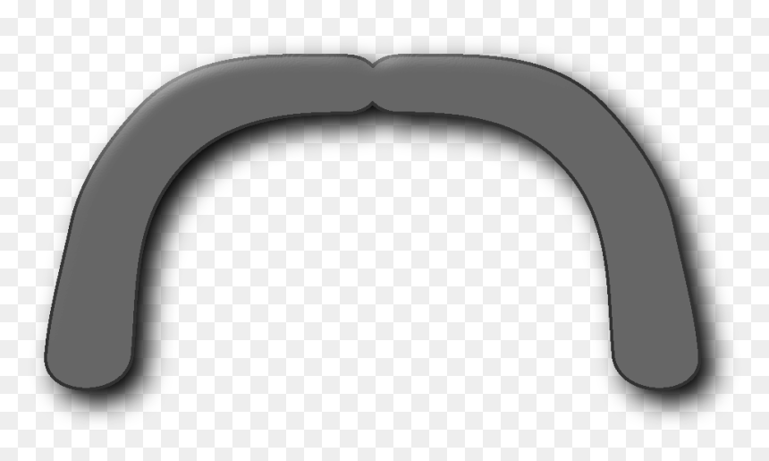 Clip Art Mustache, HD Png Download - white mustache png