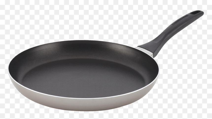 Pan Clipart Iron Skillet - Frying Pan Png, Transparent Png - pots and pans png