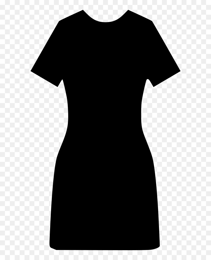 Classic Woman Lady Dress - Little Black Dress, HD Png Download - woman in dress png