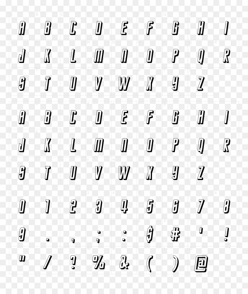 Fly Me To The Moon Font, HD Png Download - star trek enterprise png