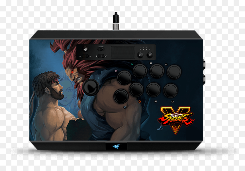 Razer Panthera Street Fighter, HD Png Download - playstation buttons png