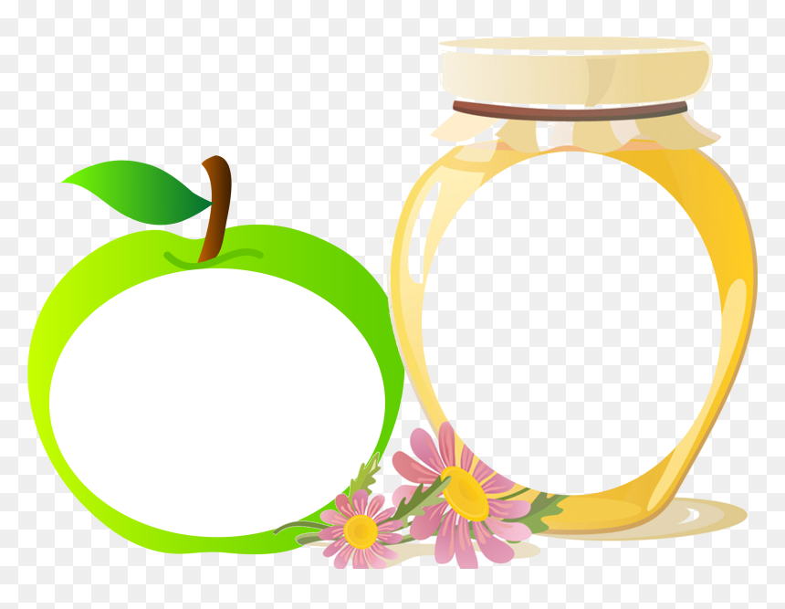 Creation Clipart Rosh Hashanah - Honey Vector, HD Png Download - rosh hashanah png