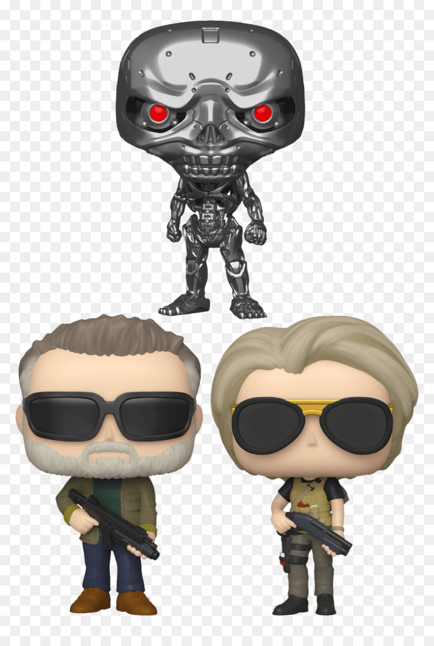Terminator Dark Fate Funko Pop, HD Png Download - terminator head png