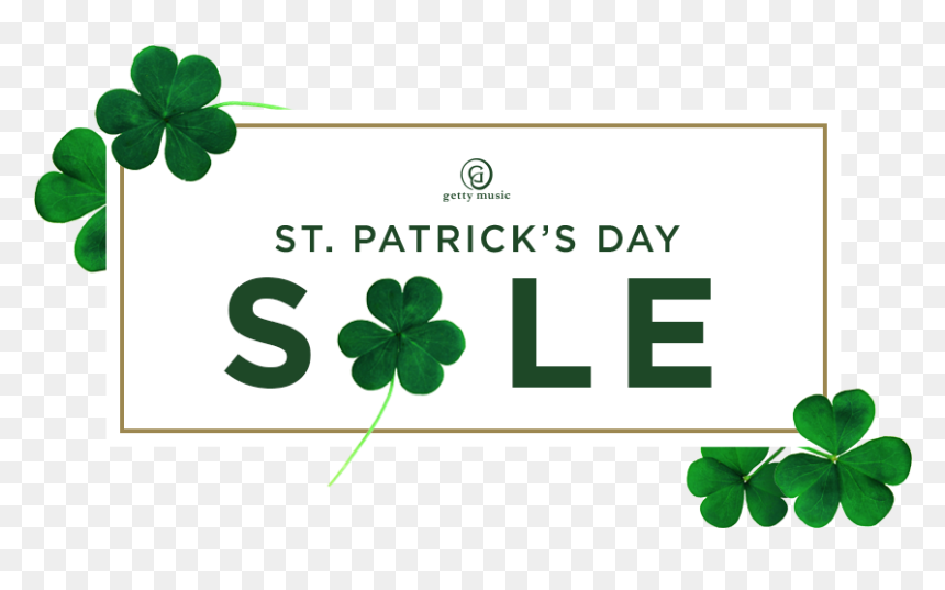 Stpattysdaysale - St Patricks Day Sale Png, Transparent Png - sale sign png
