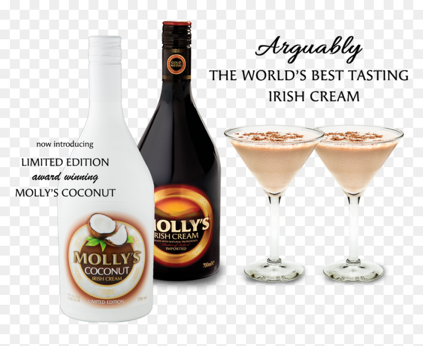 New 2018 Mollys Hoempage Image - Irish Cream Liqueur, HD Png Download - mixed drink png