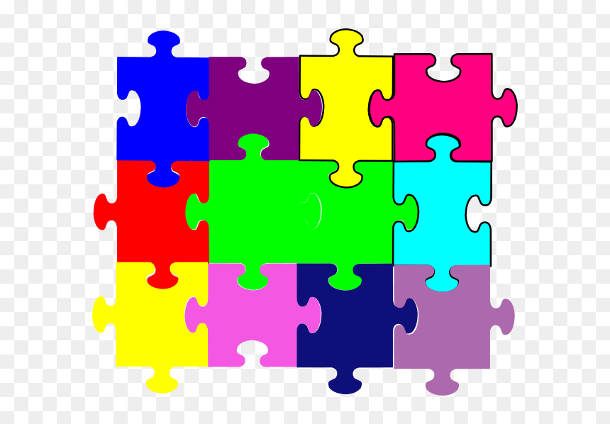 Jigsaw Puzzle Clip Art At Clker - Puzzle Clipart, HD Png Download - jigsaw puzzle png