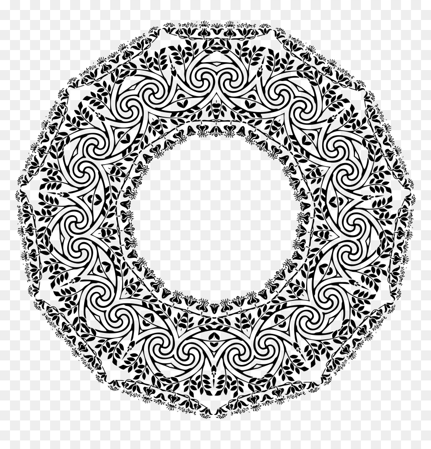This Free Icons Png Design Of Art Nouveau Design 7 - Mandala Art Designs Png, Transparent Png - art nouveau png