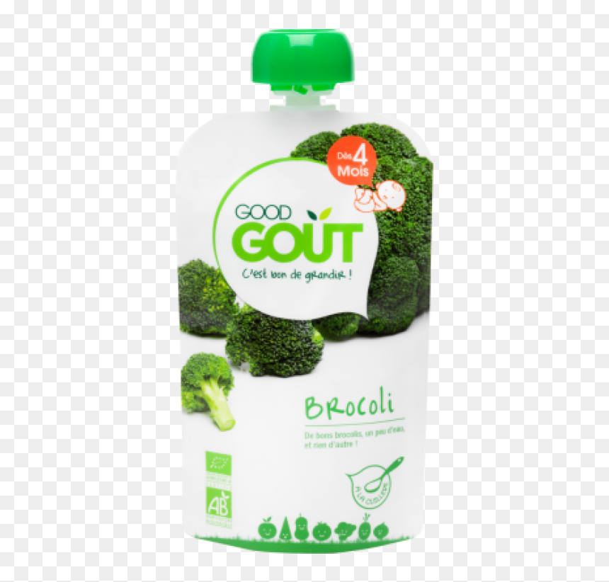 Good Gout Patate Douce Bio Des 4 Moi, HD Png Download - brocoli png