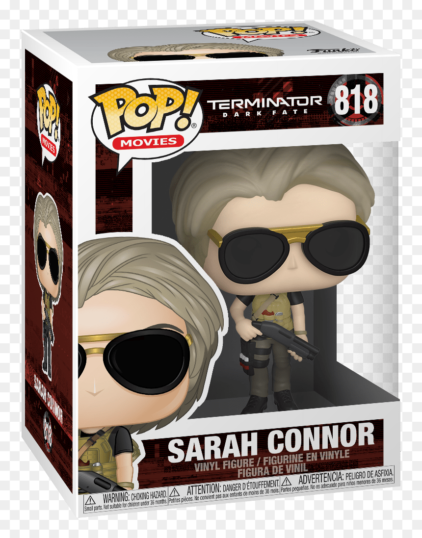 Pop Movies - Sarah Connor Funko Pop, HD Png Download - terminator head png