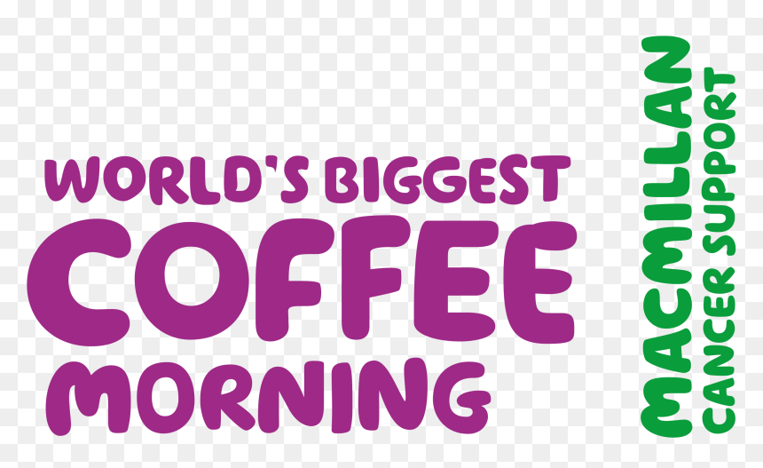 Worlds Biggest Coffee Morning , Png Download - Macmillan World's Biggest Coffee Morning Logo, Transparent Png - morning png