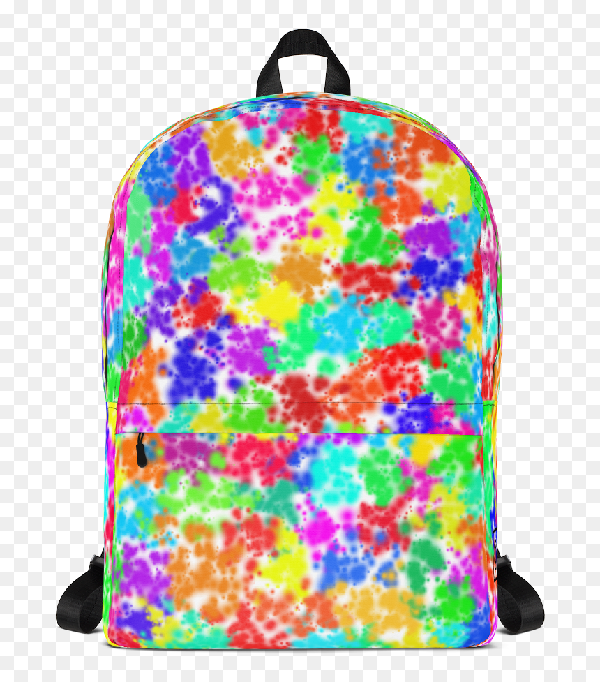 Color Splat Backpack - Backpack, HD Png Download - color splat png