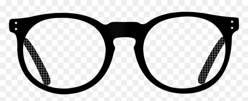 Black / Hearts - Tortoise Shell Glasses Clipart Png, Transparent Png - black hearts png