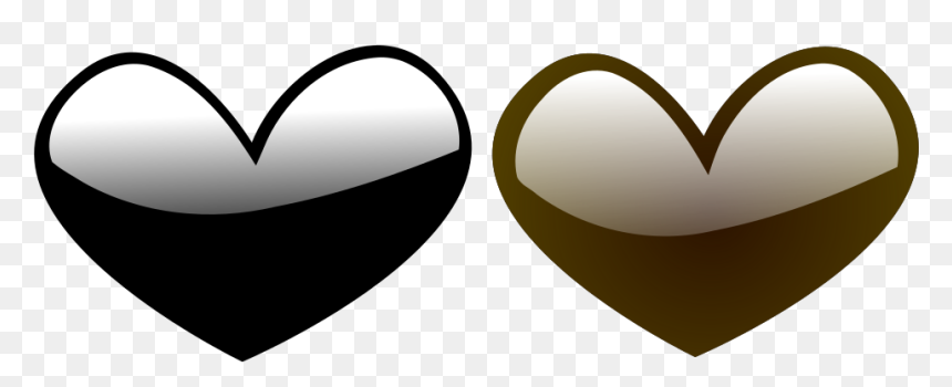 Heart, HD Png Download - black hearts png