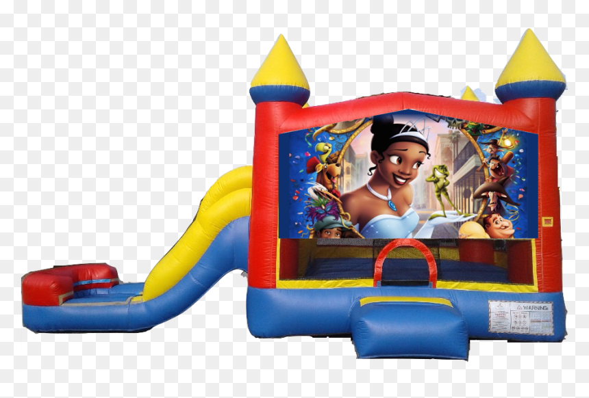 Toy Story Water Inflatable Slide, HD Png Download - princess and the frog png