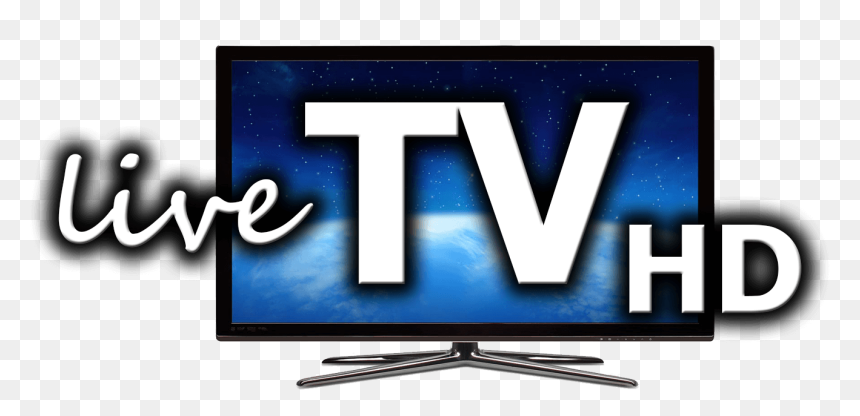 Watch Clipart Tv Addiction - Live Tv Hd Logo, HD Png Download - lcd tv png