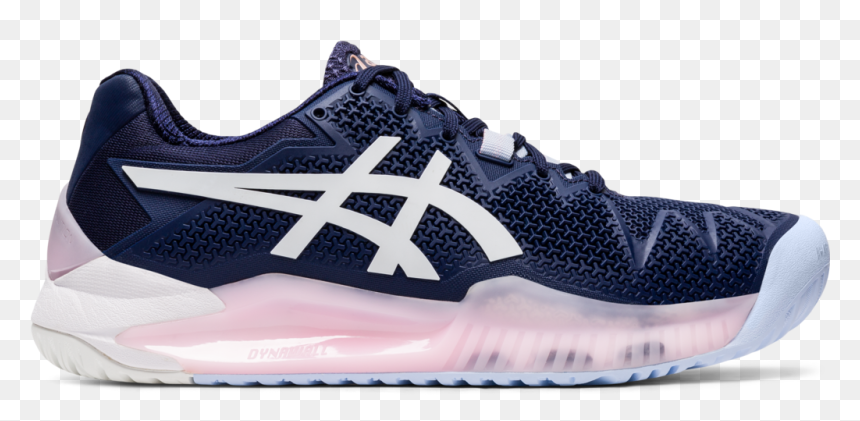 Asics Gel Resolution 8, HD Png Download - tennis shoe png