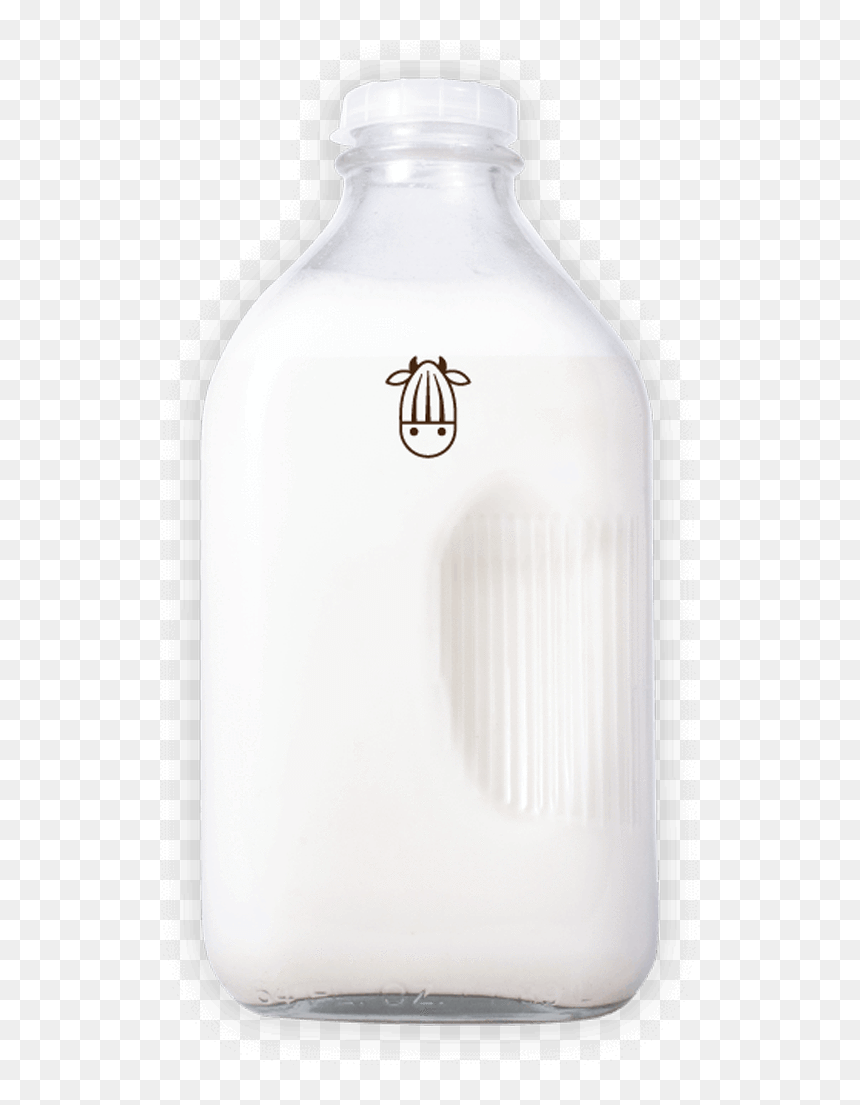 Glass Bottle, HD Png Download - milk gallon png