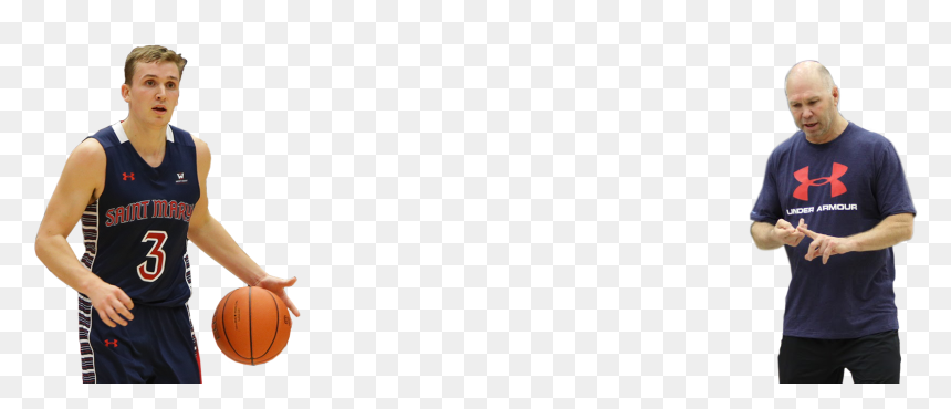 Slide - Dribble Basketball, HD Png Download - basketball players png