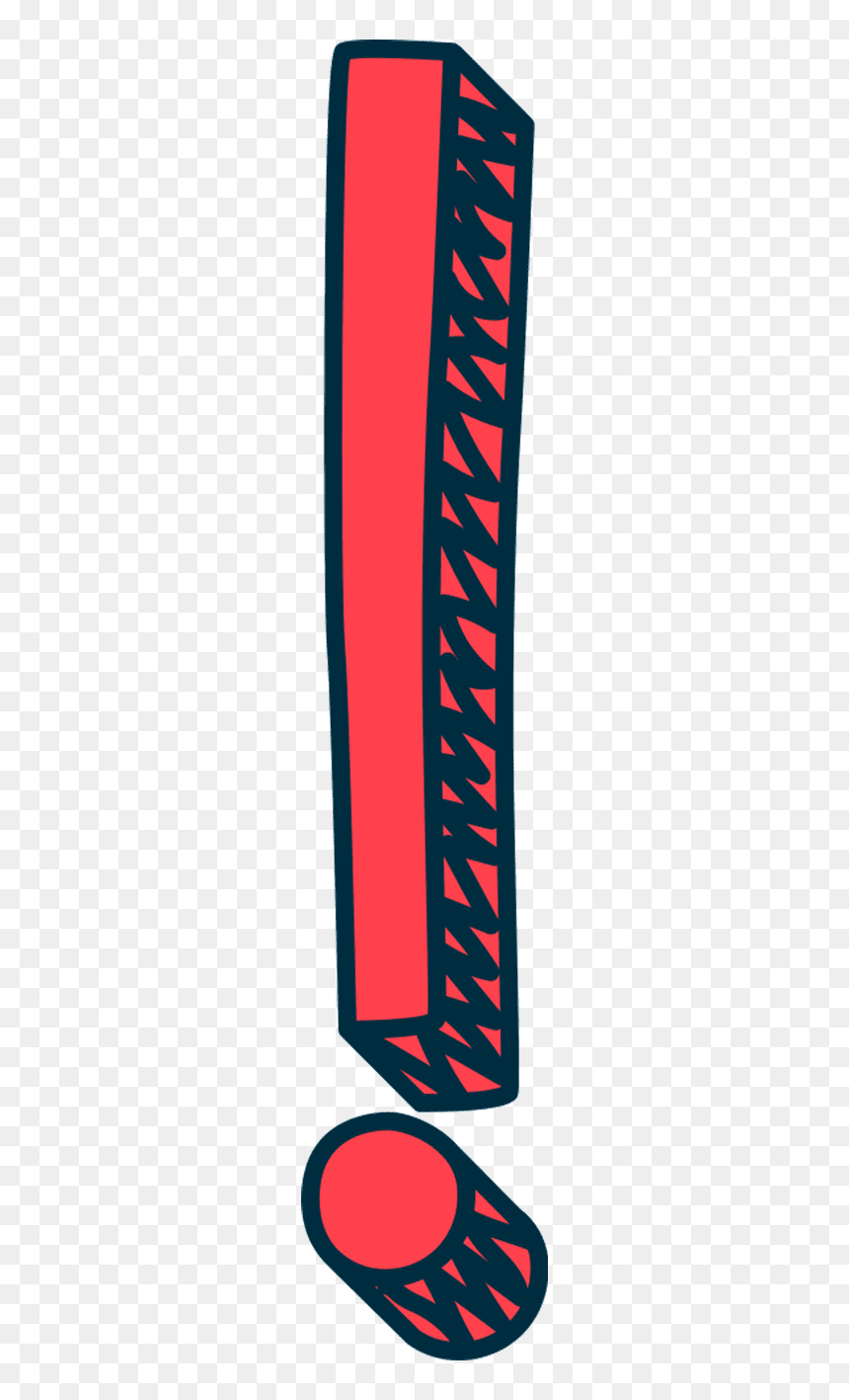 Clip Art, HD Png Download - red exclamation point png