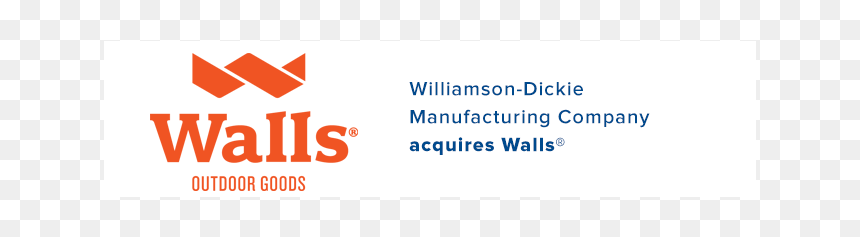 Williamson-dickie Manufacturing Company Acquires Walls® - Walls Outdoor Goods, HD Png Download - dickies logo png