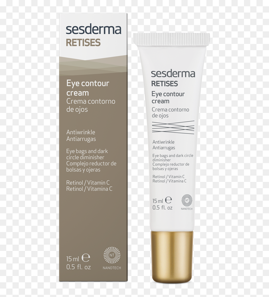 Retises 0,05% Eye Contour Anti-wrinkle 15ml - Sesderma Contorno De Ojos Retinol, HD Png Download - brown eye png
