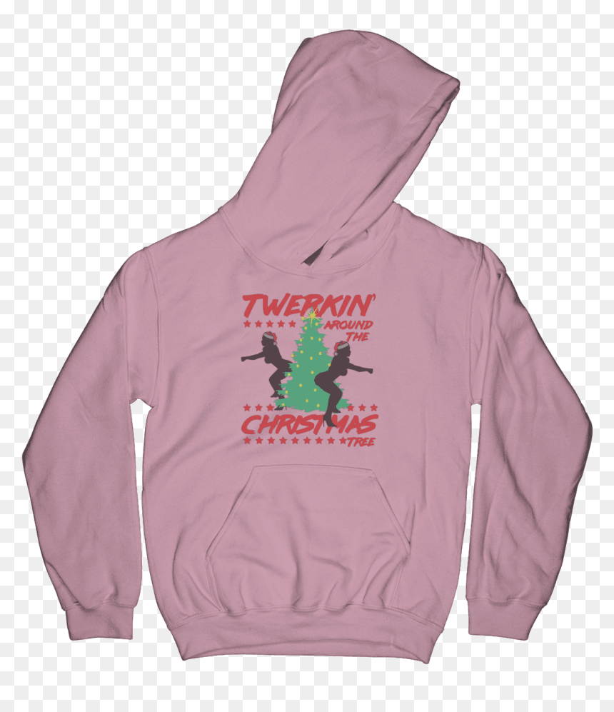 Twerking Around The Christmas Tree - Hoodie, HD Png Download - twerking png