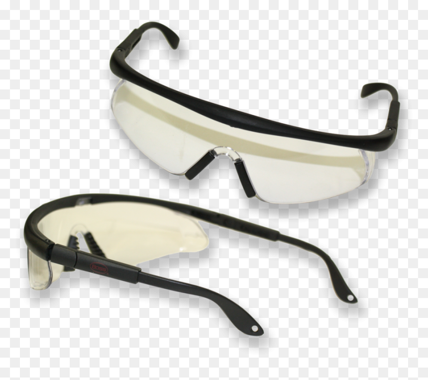 Boss® Side Shields Safety Glasses Clear Lens - Plastic, HD Png Download - safety glasses png