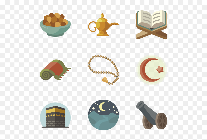 Islam Clipart Orang - Islamic Ramadan Icon, HD Png Download - islam png