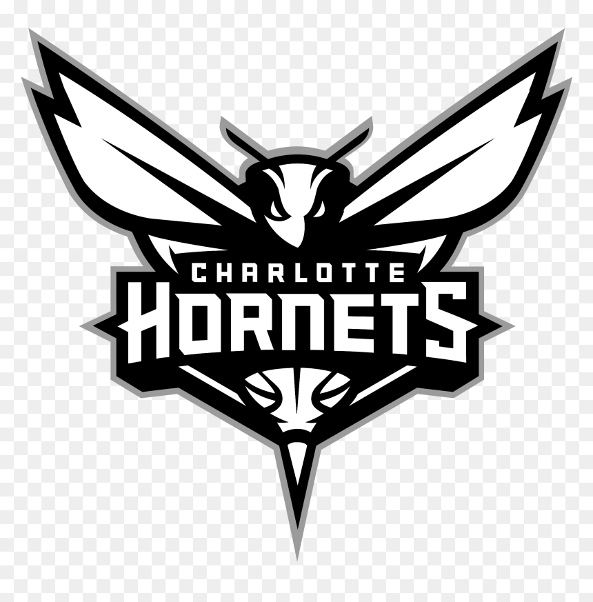 Thumb Image - Charlotte Hornets Logo White, HD Png Download - hornets logo png