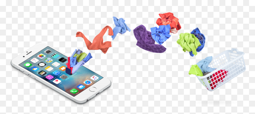 Laundry Delivery App, HD Png Download - folded clothes png