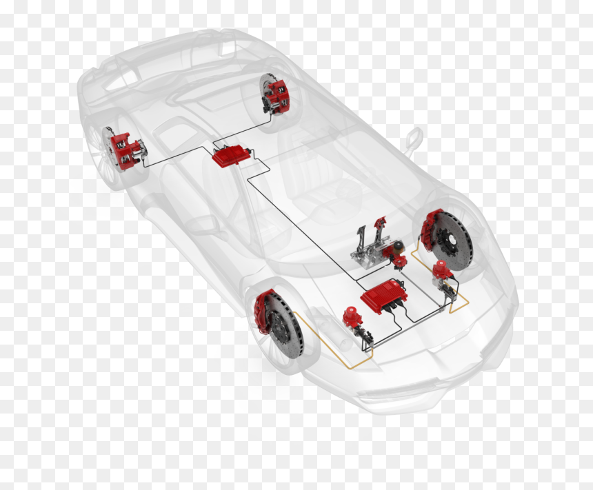 Hamulce W Samochodzie Elektrycznym, HD Png Download - brembo logo png