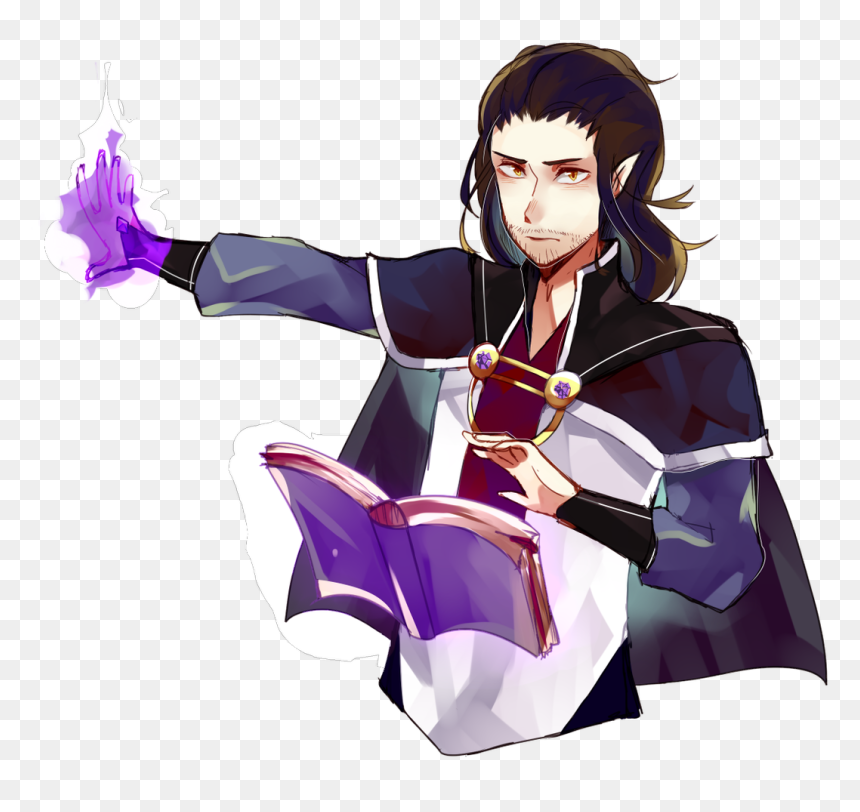 Nel Celestine [guru] On Twitter - Half Elf Warlock Dnd, HD Png Download - warlock png