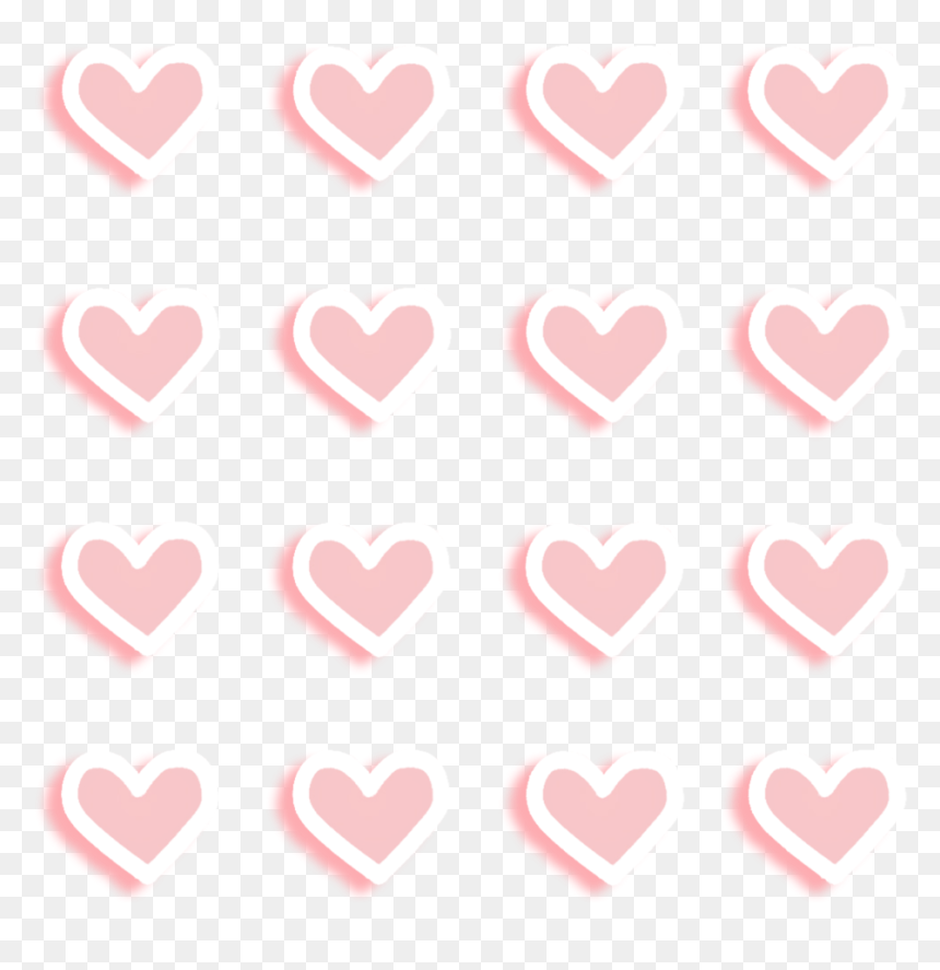 Back At It Again With The Stickerss - Lte Symbol Android, HD Png Download - pixel hearts png
