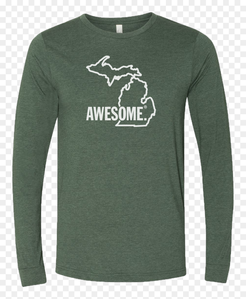 Long-sleeved T-shirt, HD Png Download - shirt outline png