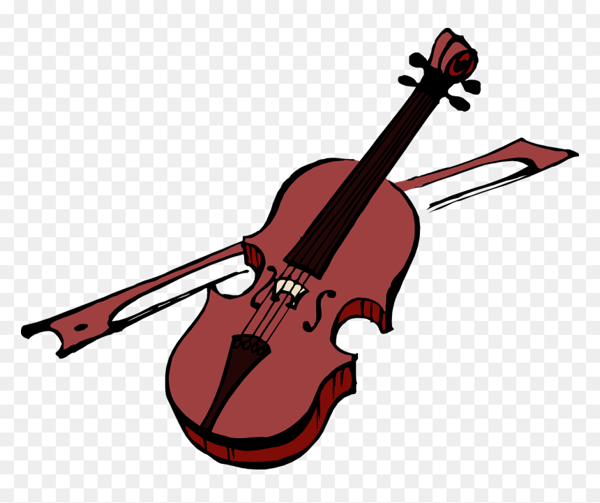 Violin Clip Art, HD Png Download - violin bow png