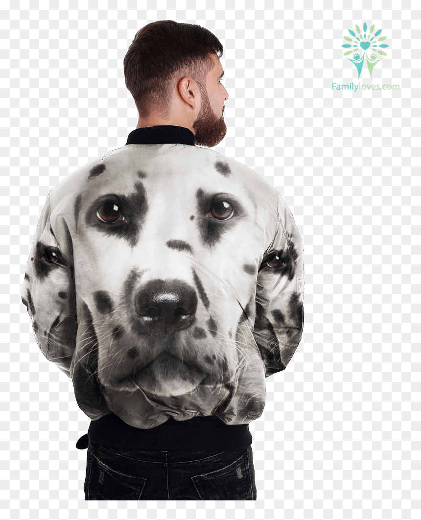 Dalmatian Over Print Jacket Payment Shipping %tag Familyloves - Black Pitbull, HD Png Download - dalmatian png