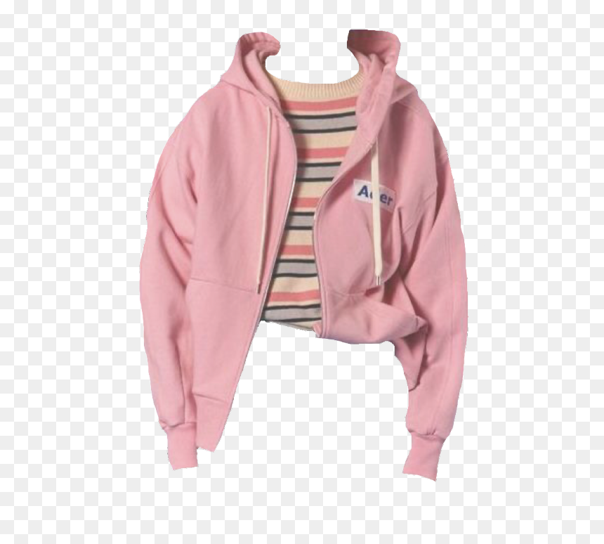 Sweatshirt, HD Png Download - tumblr pink png