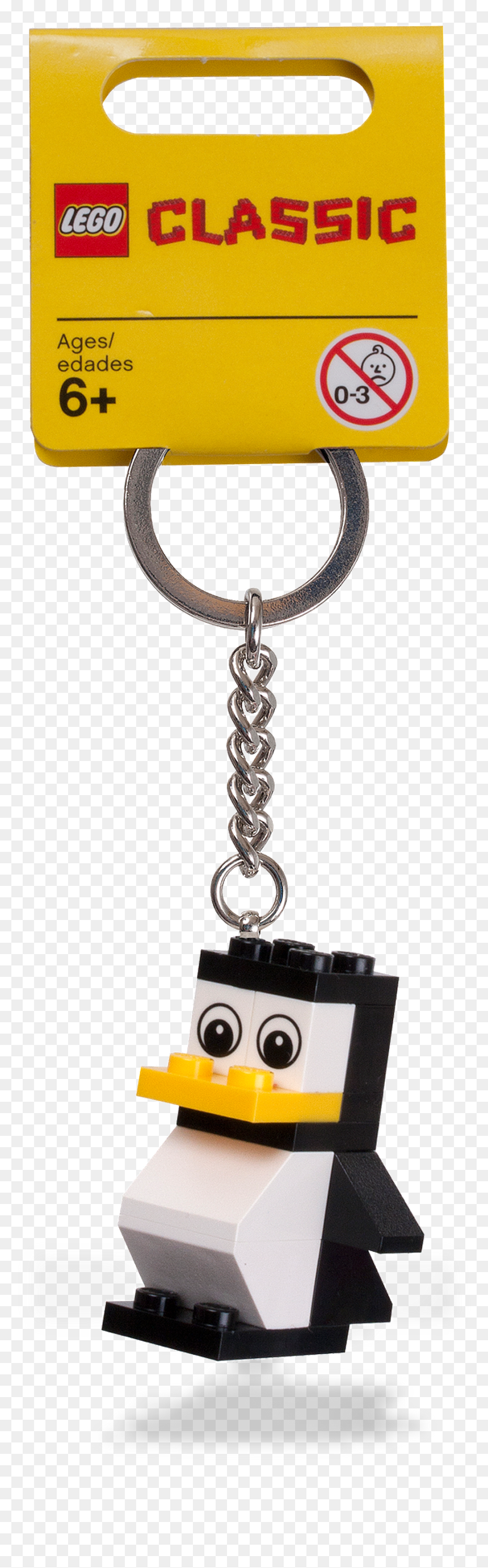   - Brickset Penguin Keychain, HD Png Download - keychain png