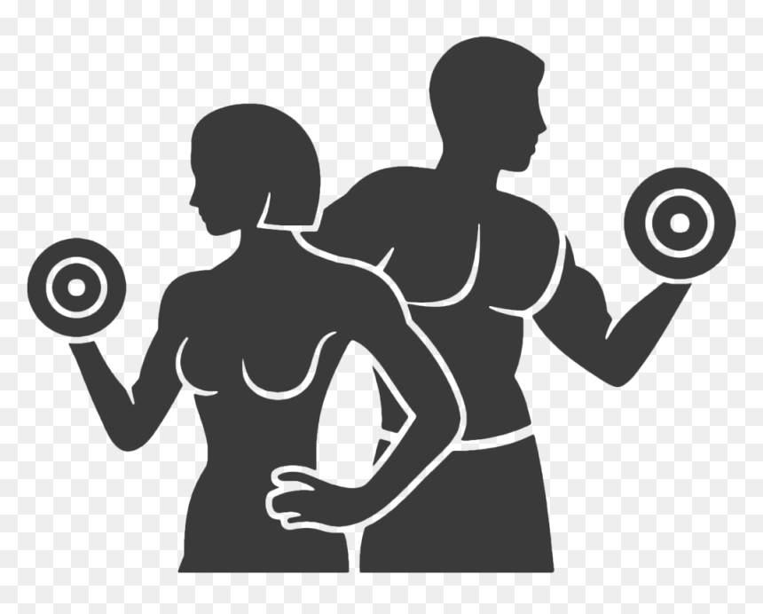 Wellness - Fitness Quotes, HD Png Download - bodybuilder silhouette png